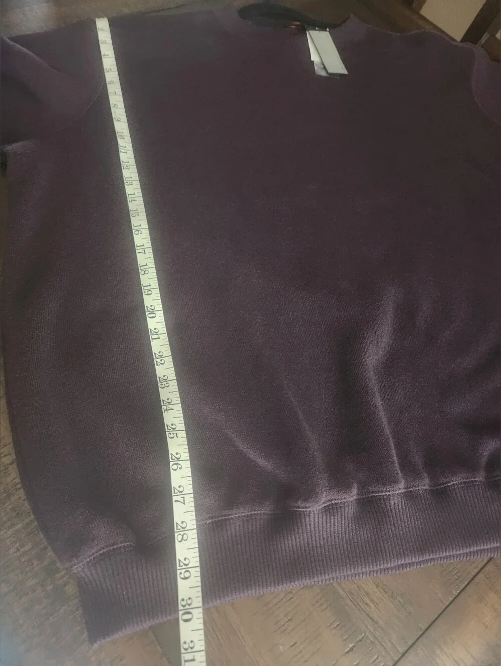 New Greg Norman Men's Crewneck Sweater - Deep Plum XXL